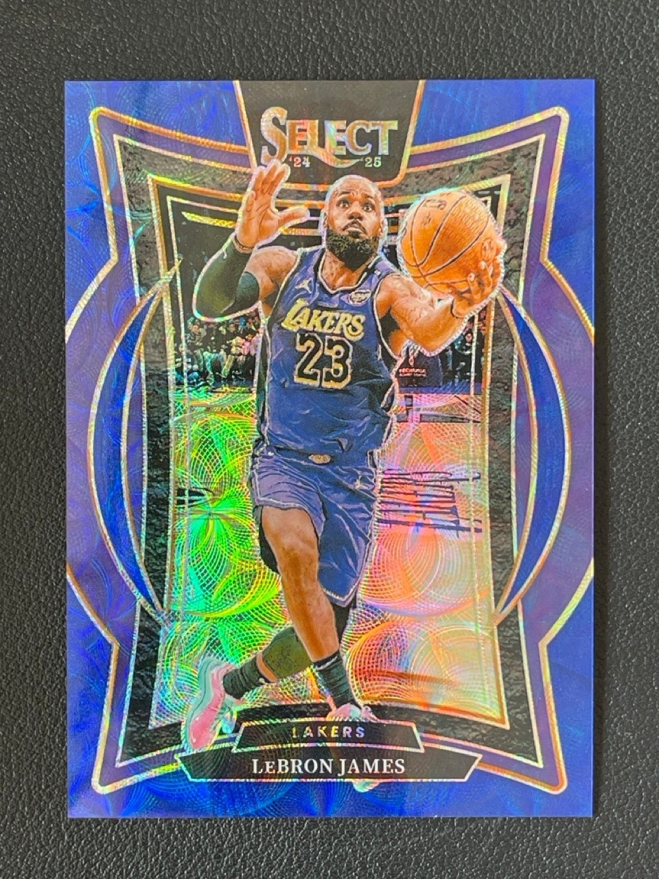 Lebron James 2024-25 Panini Select Concourse Blue Scope /249 #54