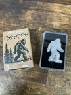 5-gram .999 Fine Silver Sasquatch Bigfoot Bar by Pan Silver Company In Box  5 G