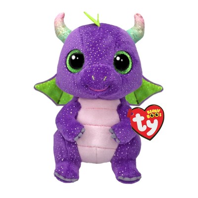 Ty Beanie Boos Daphne de dinosaurus (standaardmaat - 15,2 cm)