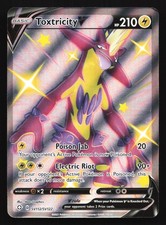 Toxtricity V SV112/SV122 Shining Fates: Shiny Vault Shiny Holo Rare Pokemon Card