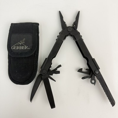 Gerber MP600 Multi-Tool Multi-Plier Carbide Cutters Needle Nose , Black