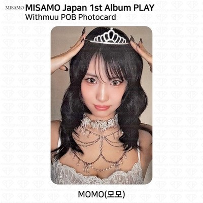 TWICE MISAMO 1st Full Album PLAY POB Photocard MOMO MINA SANA | eBay