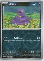 Ekans 023/165 Scarlet & Violet 151 Reverse Holo Common