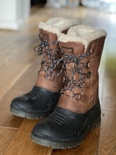 Olang Fleece Lined Winter Boots A1 condition -REDUCED