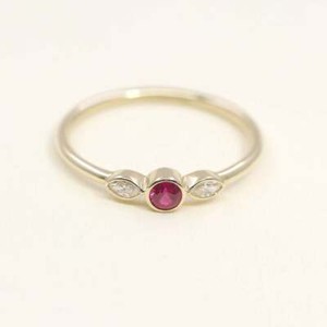 ruby marquise