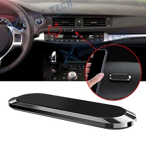 Support de téléphone de voiture magnétique en forme de bande noire iPhone Accessoire de montage à aimants