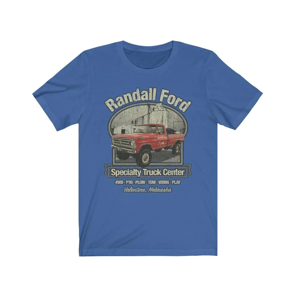 Randall Ford Specialty Truck Center 1971 Vintage Men's T-Shirt