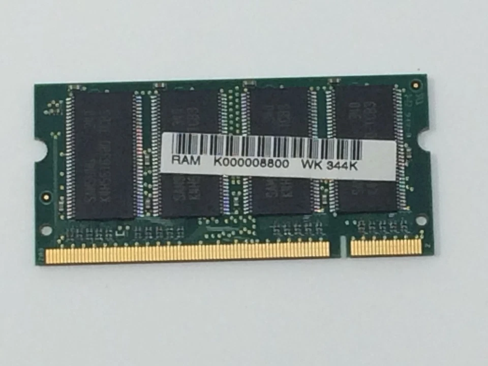 M470L3224DT0-CB3 Samsung 256MB PC2700 DDR-333MHz non-ECC Unbuff 200-Pin SoDimm - Image 3 of 3
