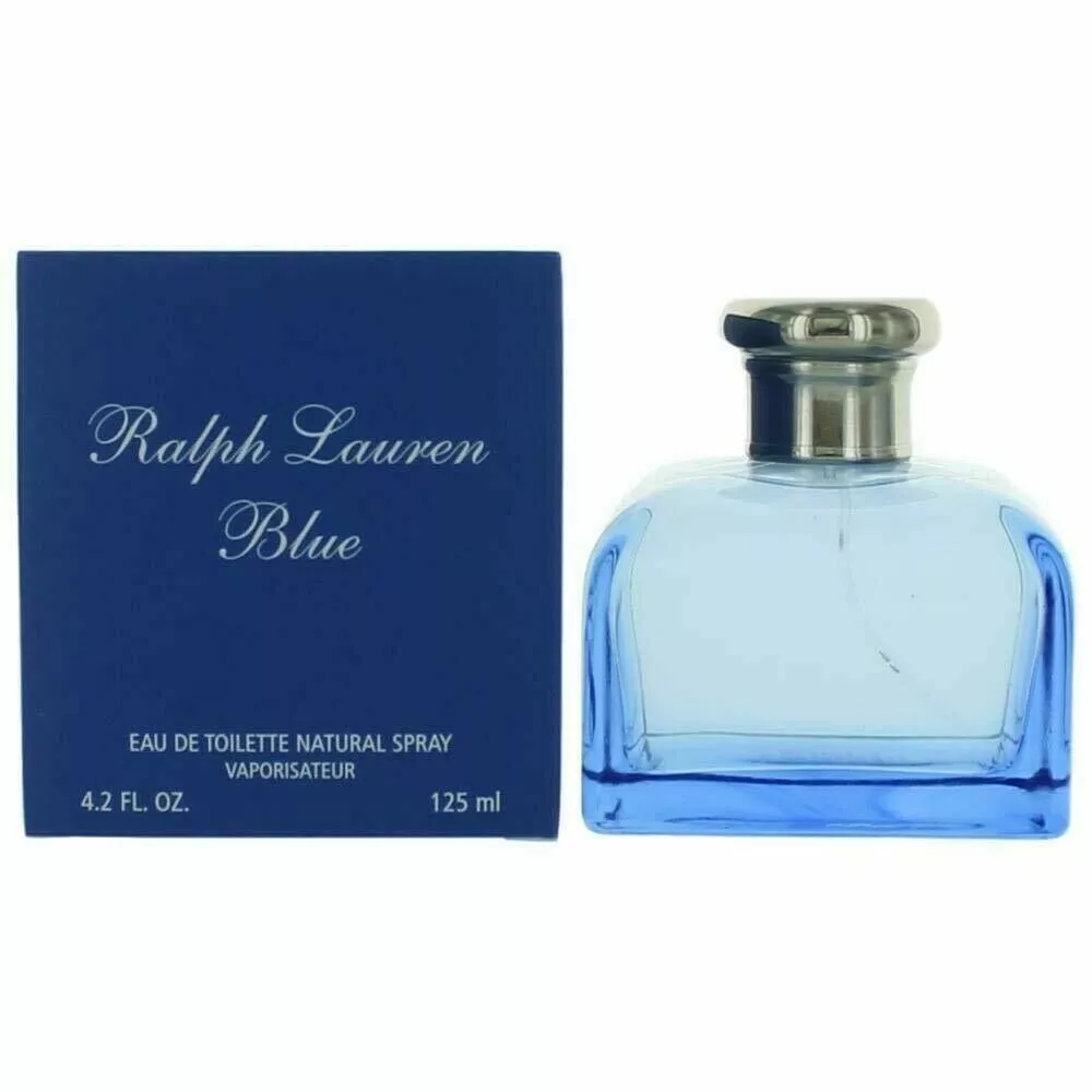 Ralph Lauren Blue Eau de Toilette Spray for Women 4.2 fl oz Sealed New