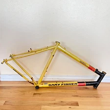 Gary Fisher Mamba Mountain Bike Frame 21 in Large Yellow MTB