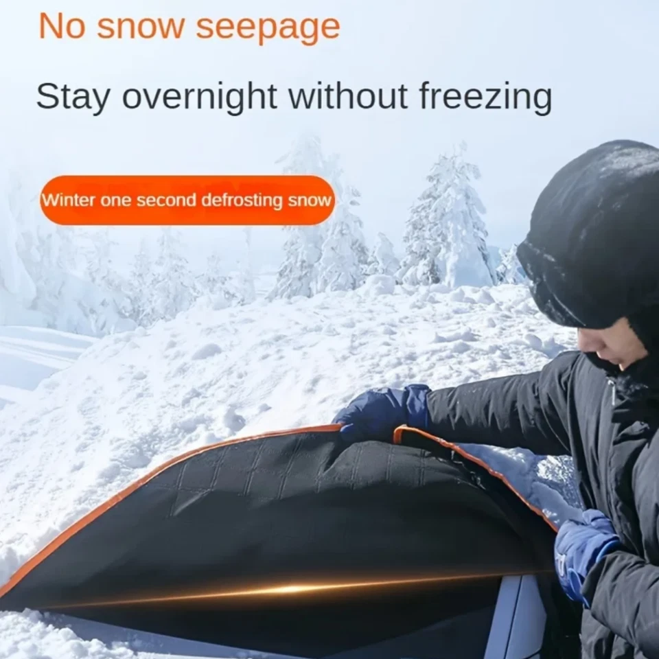 Protector de parabrisas delantero impermeable para nieve de coche sol lluvia hielo sombra invierno Foto 4 de 4