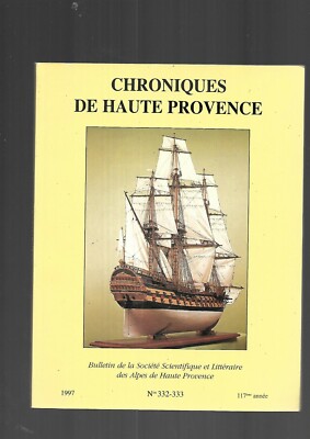 Chronicles Of Haute Provence Scientific Literary Society No. 332-333 E36 E27H