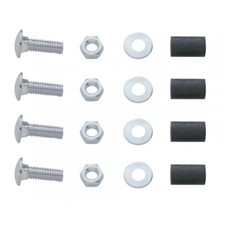 Top Mud Flap Plate Replacement Hardware - Bolt Thru