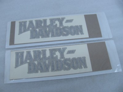 HARLEY DAVIDSON 純正 タンク デカール 14172-87 2 New NOS Genuine Original Factory Harley Davidson Gas Fuel Tank