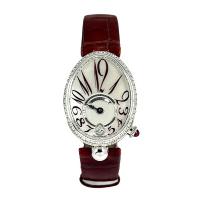 Montre Femme Breguet Reine De Naples En Or Blanc Et Diamants, 8918BB/5P/964/D00D