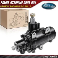 Power Steering Gear box for Mercury Grand Marquis 1975-1979 Ford LTD Thunderbird