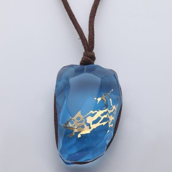 Ultraman Cosmos Pyroxene Stone Pendant Necklace Prop Replica