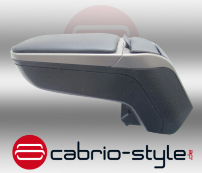 Premium Mittelarmlehne ArmlehneSILBER RATI Armster 2 für Nissan MICRA V ab 12/16