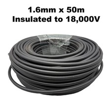Lead Out Cable 1.6mm - 50 metres Electric Fencing mains underground 18,000v