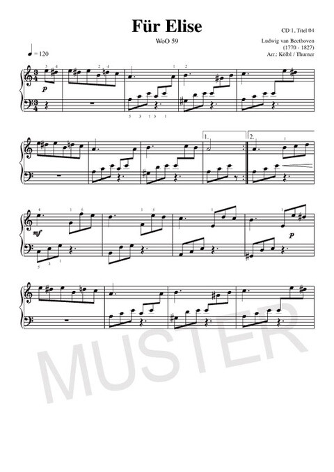 Thumbnail - Piano Piano. Notenbuch Gerhard Kölbl