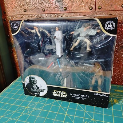 Disney Parks 2015 Star Wars Collectible A New Hope Figure 6 Figures Set ...