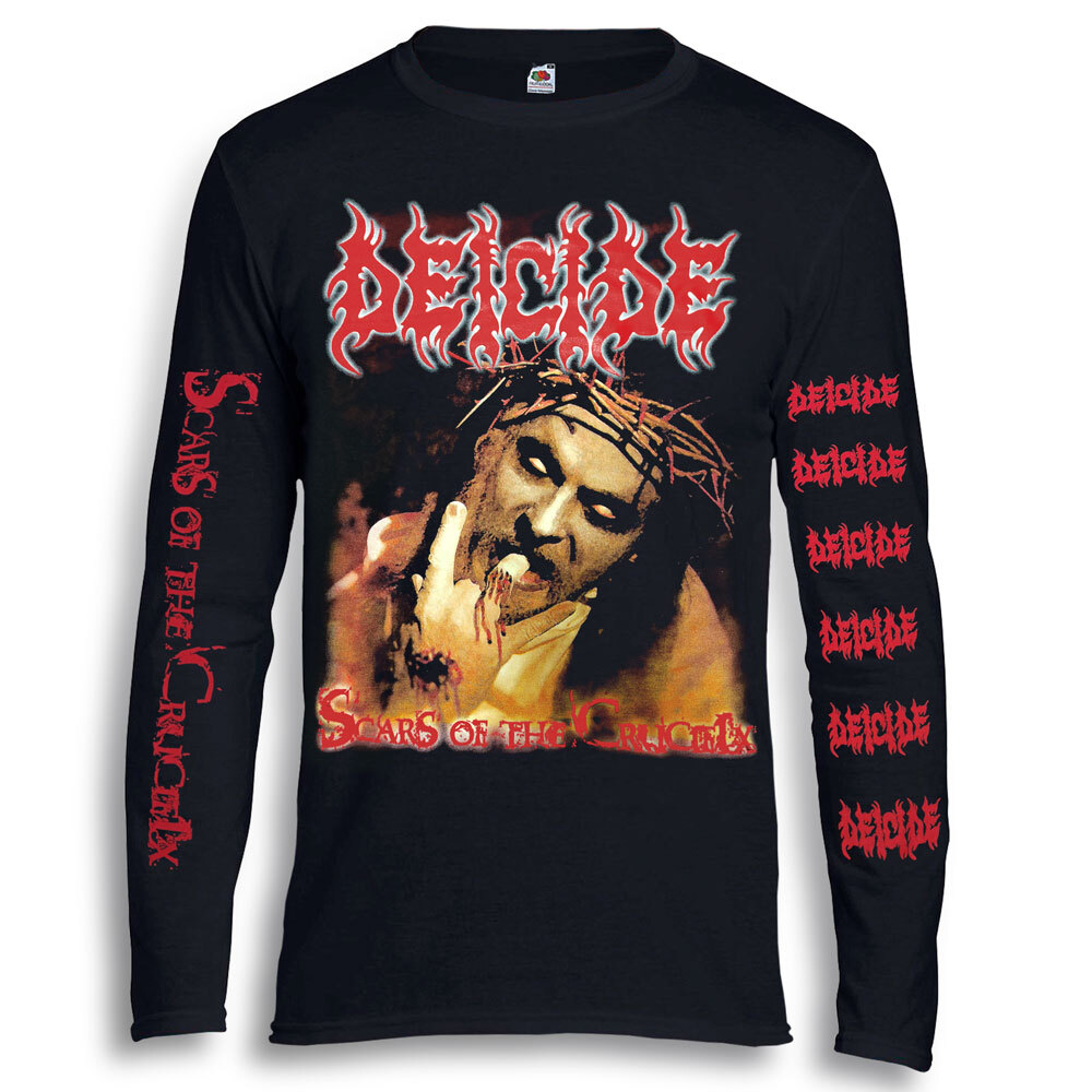 DEICIDE Scars Of The Crucifix Long Sleeve T sh black morbid angel