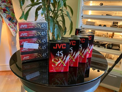   JVC SX 45 Compact VHS-C Tapes - High Performance Recording  