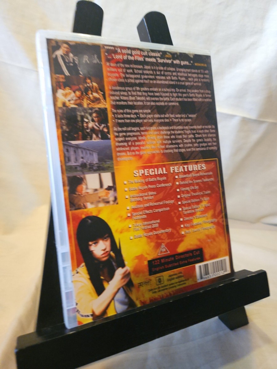Battle Royale DVD Japanese Thriller Horror Hunger Games Special Edition