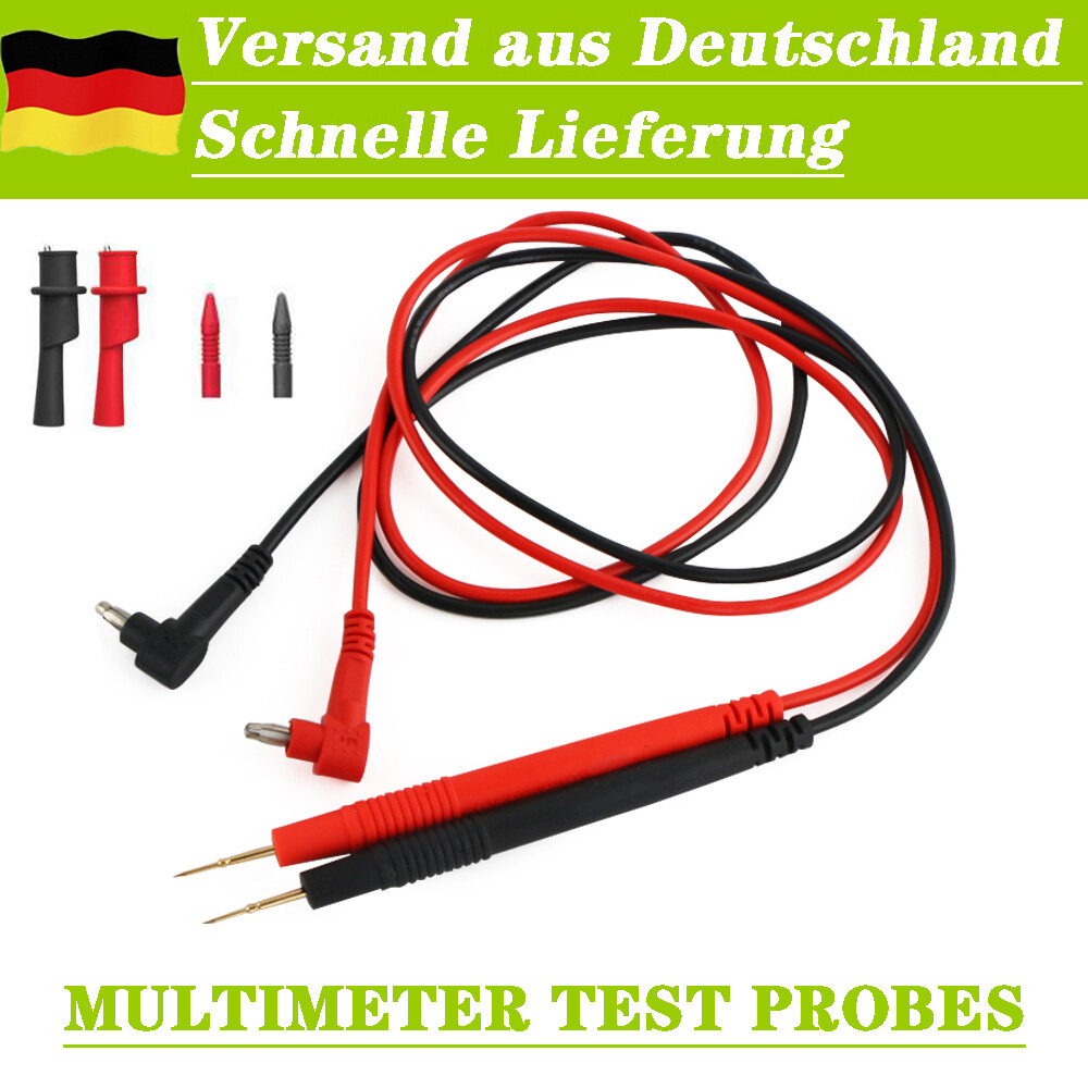 Rtengtunn Prüfspitzen 95mm - Flexible Multimeter Nadeln Für Elektro-Messungen