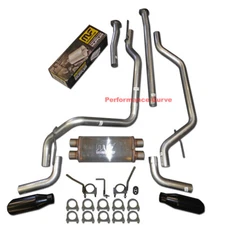 Performance Dual Exhaust Kit w/ 18" Magnaflow Muffler Fits 09 - 20 Toyota Tundra