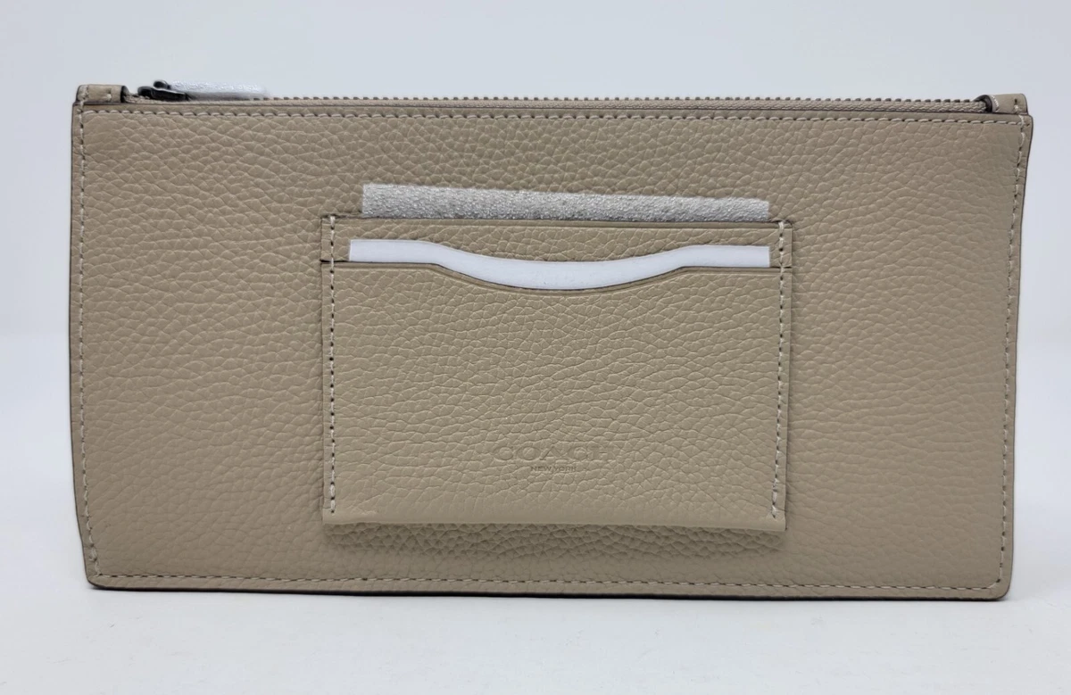 Men's coach zipper wallet sale