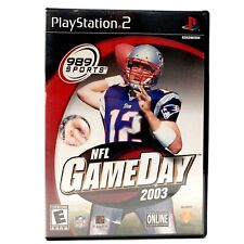 NFL GameDay 2003 (PS2 Sony PlayStation 2, 2002) Complete with Manual