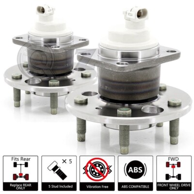 [REAR(Qty.2)] Wheel Hub For 2014-2016 Chevrolet Impala Limited Sedan FWD-Model