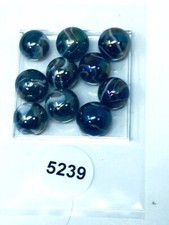 MEGA Marbles, 10 Milky Way Mega Marbles, Pre 2000 G-5239