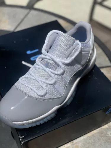 Size 12 - Air Jordan 11 Retro Low Cement Grey