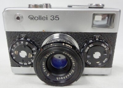Vintage Rollei 35mm Singapore Film Camera w/ Schneider- Kreuznach