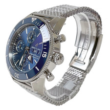 Breitling Superocean Heritage Chronograph 44mm Blue SS A13313161C1A1 2