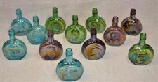 Neuf WHEATON Verre De Fête US President 12 Bouteilles Miniatures 3 1/4"h