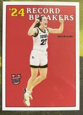 Caitlin Clark - 2023-24 Bowman U Now 61-SP Record Breakers SP - Iowa