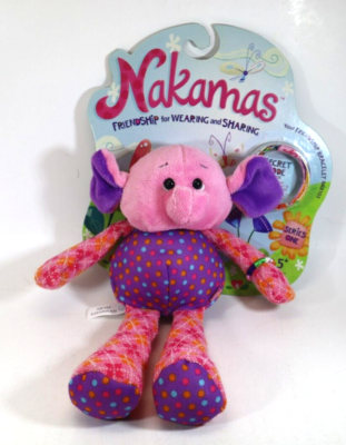 GANZ Nakamas Girl Friendship Plush Stuffed Animal Toy - Savannah