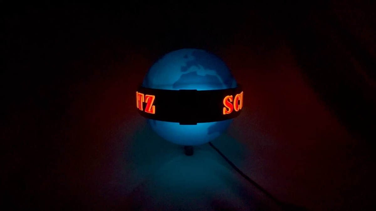 シュリッツ 電飾 回転 看板SCHLITZ 地球儀 ライト ランプ ライトサイン シュリッツ 電飾 回転 看板SCHLITZ 地球儀 ライト ランプ ライトサイン