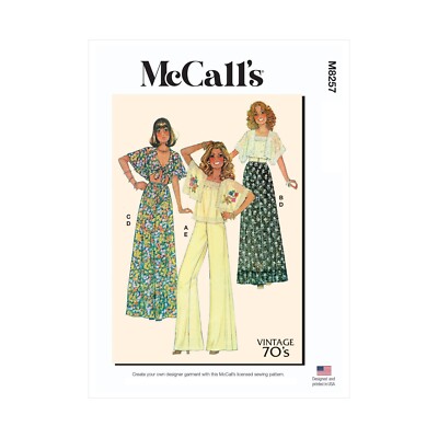 McCalls Schnittmuster M8257 - Kombination - Bluse - Hose - Rock