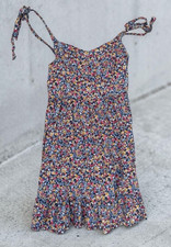 Old Navy Cami Mini Dress Flowers Size Medium