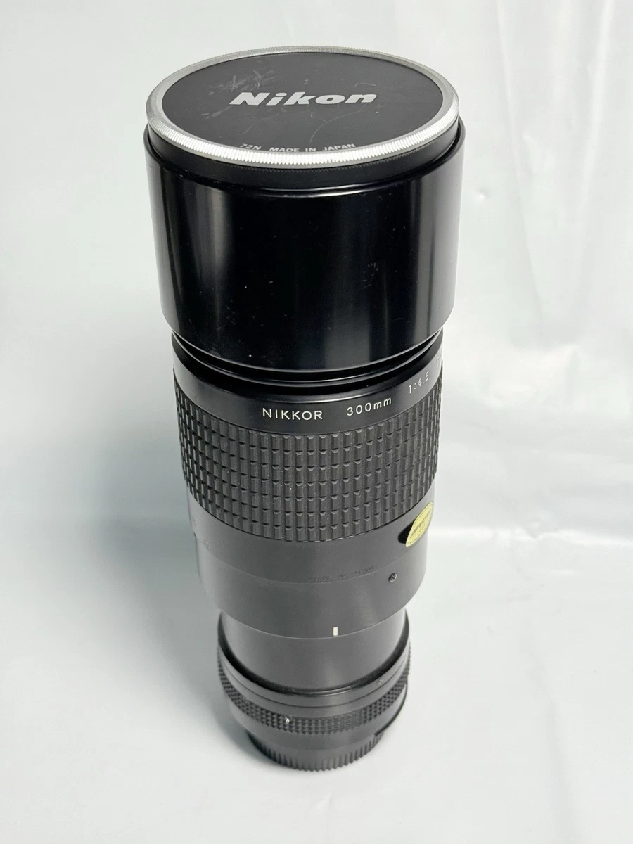Nikon AI-S 300mm Focal f/4.5 Camera Lenses Just Listed 2026