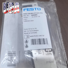 1pcs New Festo VUVG-S18-B52-ZT-G14-1T1L 8004881 Solenoid Valve