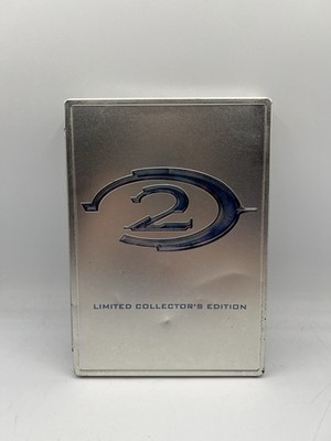 Halo 2 Limited Collectors Edition Xbox Steelbook Complete w/ Manual & Bonus Disc
