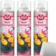 Ruf Backtrennspray 3er Pack 3x200ml Sprühflasche usy Block