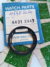 Vintage LCD Digital Watch Seiko H558-5020 Dial Ring Part 8431-2943 Nos