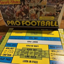 STRAT-O-MATIC Pro Football Board Game No Player Cards Has Everything