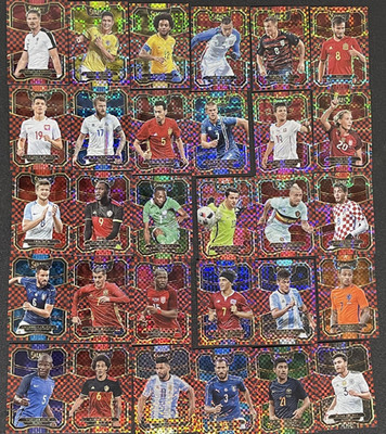 2017-18 Panini Select Soccer Checkerboard Terrace Choose Your Card